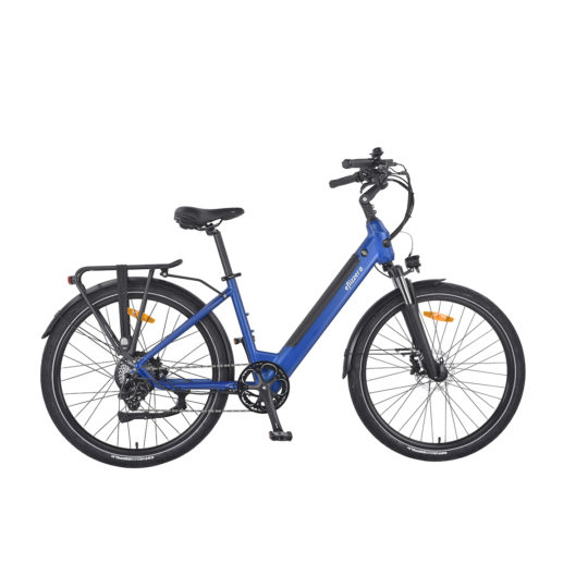 Vélo Électrique enfant 26 Pouces 36cm Cadre Ecobike SX Bleu, Bleu